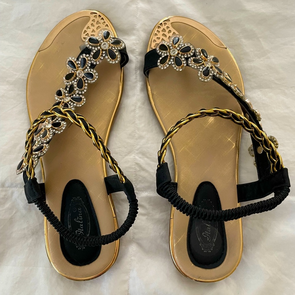 ITALINA Sandals. So cute and fancy! - Picture 2 of 8